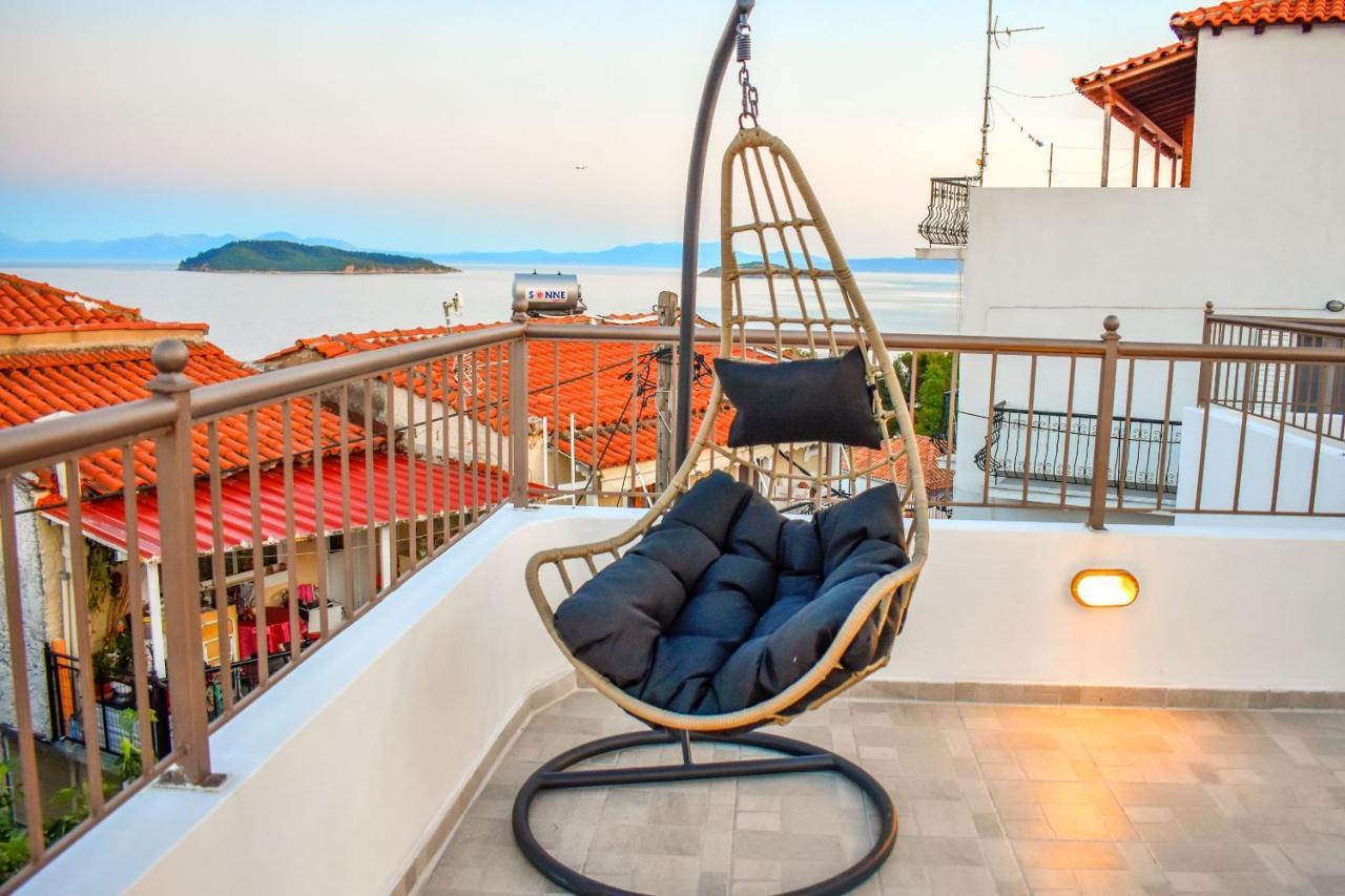 La Maison Plakes Rooftop Apt สเกียธอสทาวน์ ภายนอก รูปภาพ